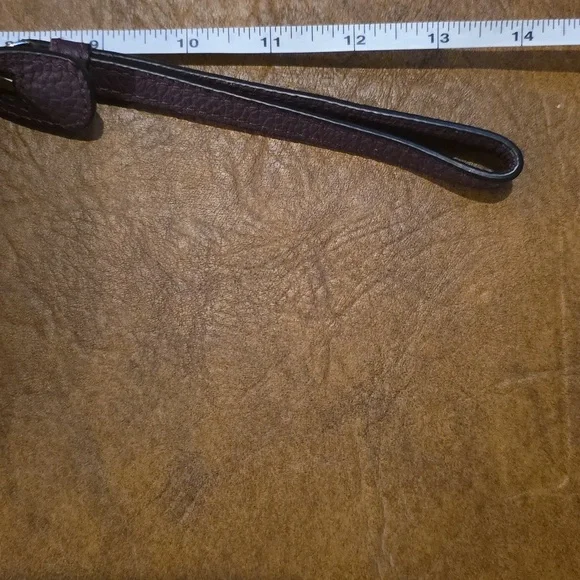 Kate Spade Dark Purple Wristlet with Black Embellishments - Picture 9 of 9